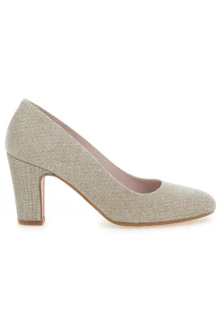 Décolleté Platino con Punta Arrotondata PITTARELLO GLAM 3557