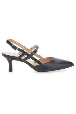 Décolleté Slingback Nere a Punta con Cinturini PITTARELLO COUTURE 1175