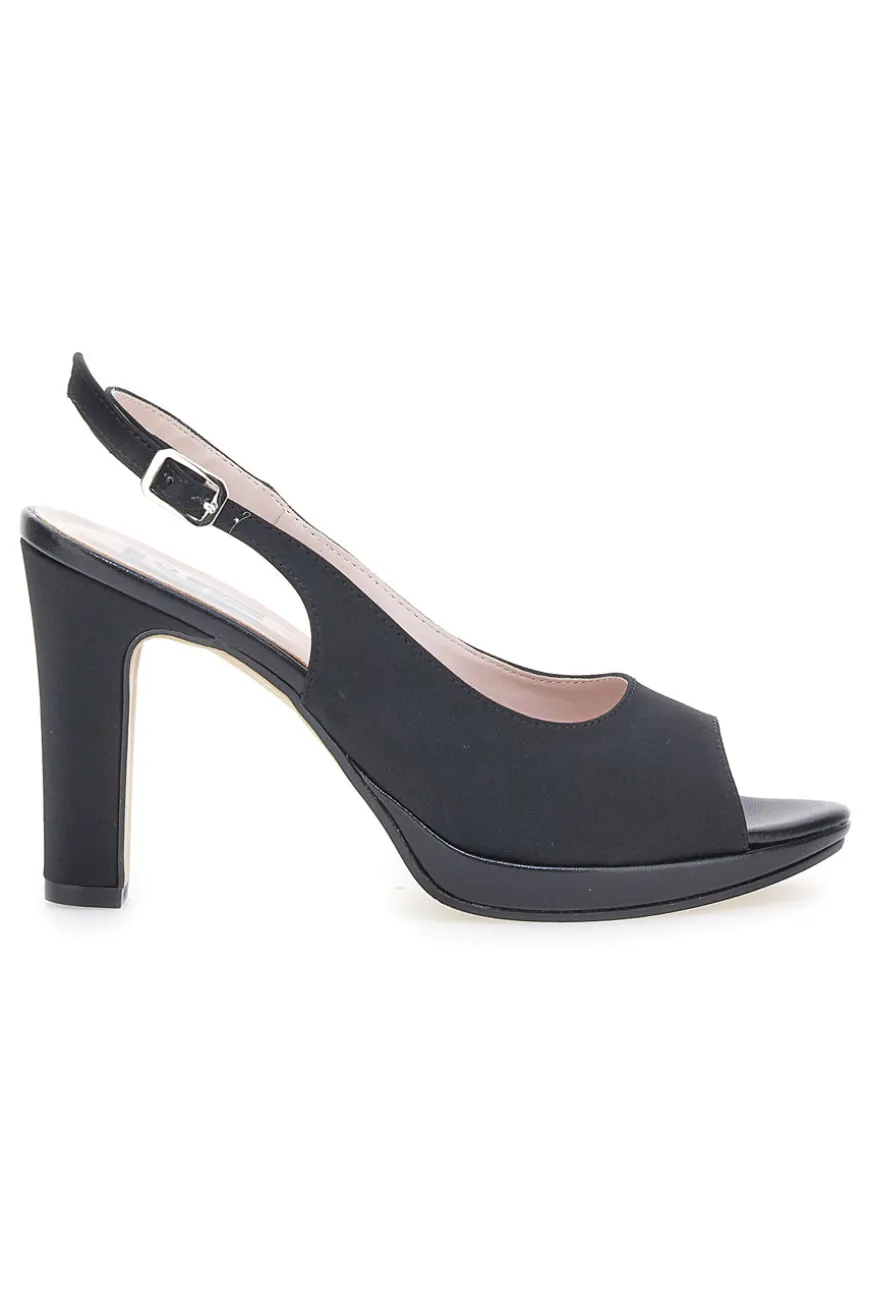 Décolleté Slingback Pittarello Love 4477 Neri