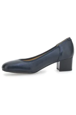 Decolleté Navy Con Tacco Basso Prima Riga 11720LIDY