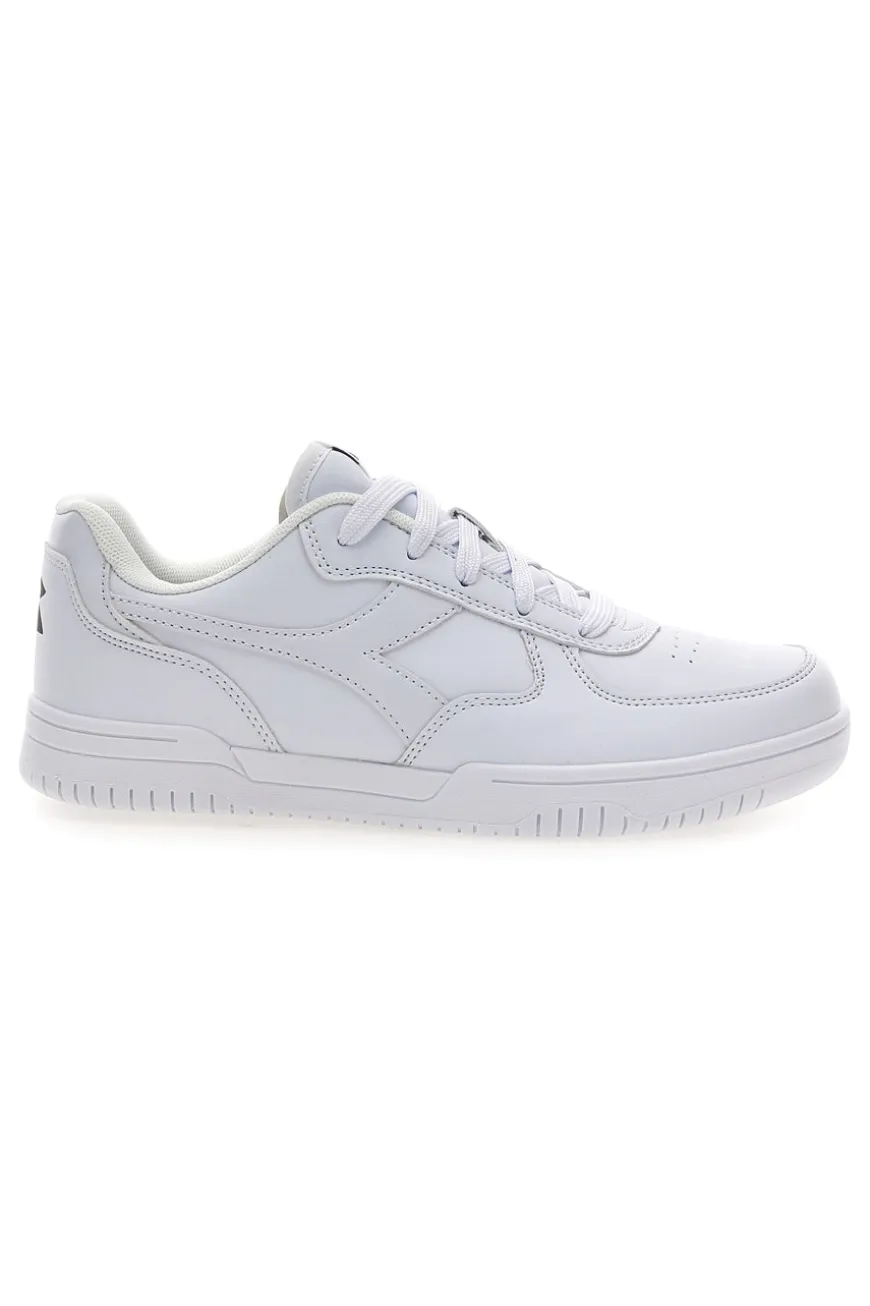 Diadora Raptor Low GS Weiße Tennis-Sneaker