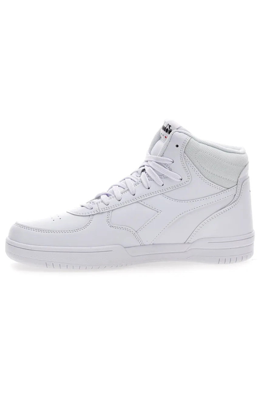 Diadora Raptor Mittelweiße Turnschuhe