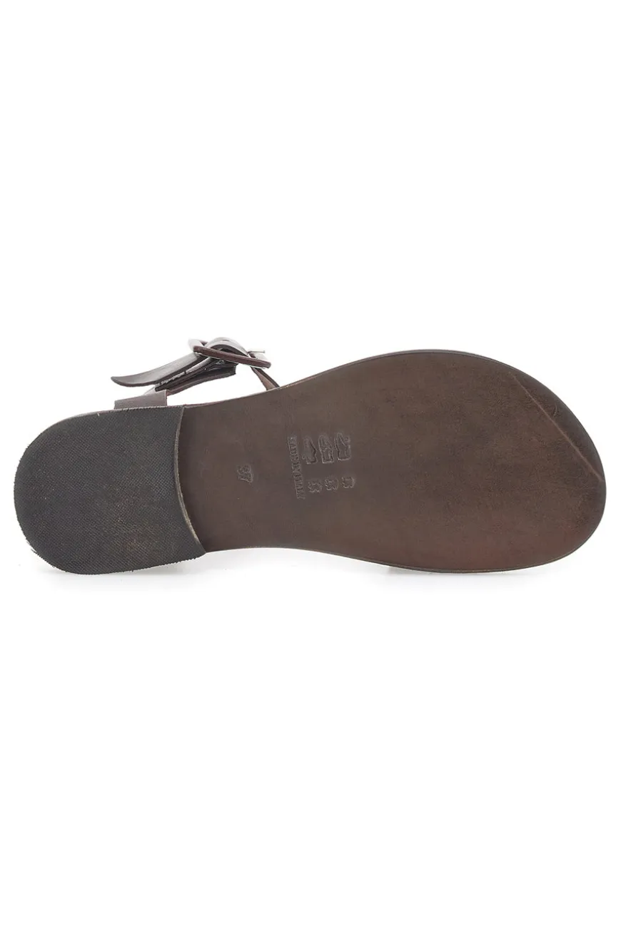 Echtledersandalen Mio Tempo 1734 Braun