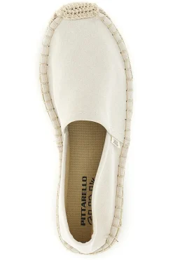 Espadrilles gold glitter slip on Pittarello Sonne SGMS2520