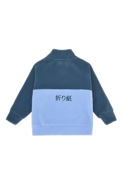 Felpa bicolor in pile morbido Pitt Kids PT-KF-8017