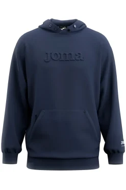 Felpa blu con cappuccio regolabile e logo 3D Joma Urban Street Hoodie