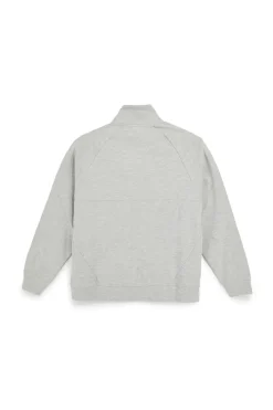 Felpa grigia con zip e collo alto Boardman Alpha pt-m-t-9072
