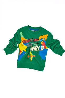 Felpa Pitt Kids 03081 Verde