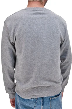 Felpa senza cappuccio Grigio Melange US Golf Club 1354