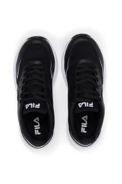 Fila CRUSHER – Schwarze, atmungsaktive Sneakers mit Laufsohle für Teenager
