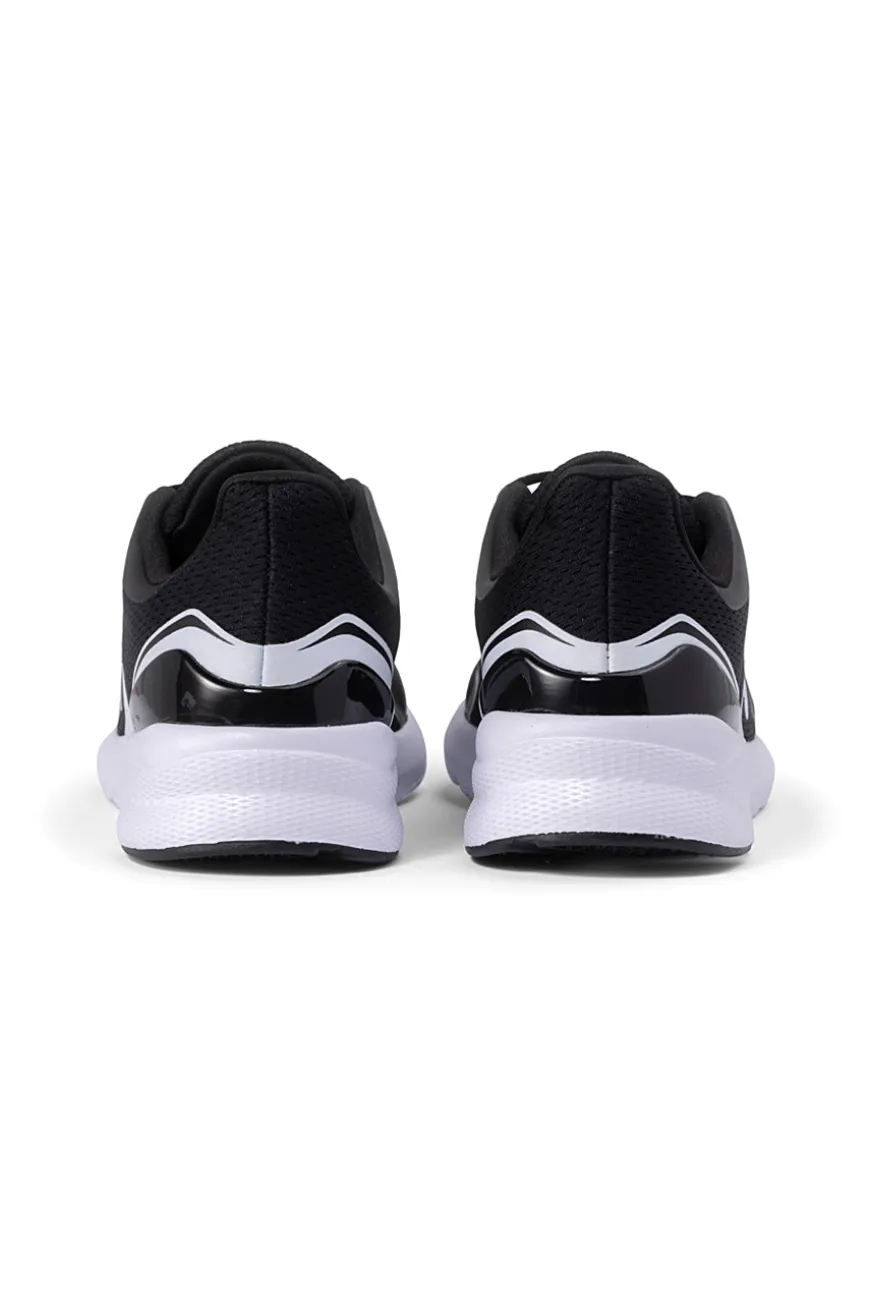 Fila CRUSHER – Schwarze, atmungsaktive Sneakers mit Laufsohle für Teenager