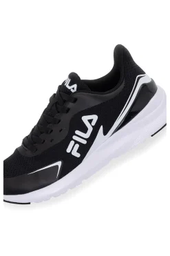Fila CRUSHER – Schwarze, atmungsaktive Sneakers mit Laufsohle für Teenager