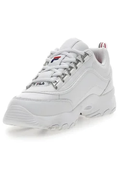 Fila STRADA Teens Chunky Sole White Sneakers
