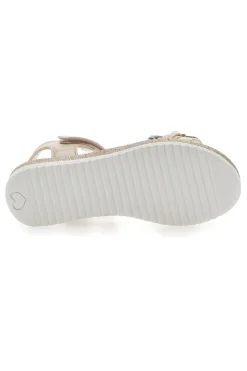 Goldene Sandalen mit Riemen Grazie Girl 14320