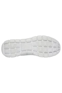 Graue Sportschuhe mit Memory Foam Skechers Track Breiter