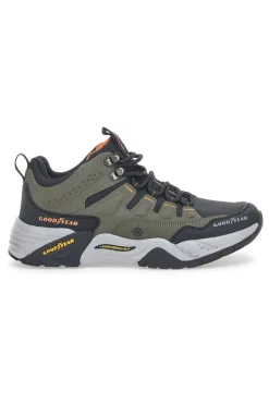 Grüne Mid-Cut-Sneaker von Goodyear 31043