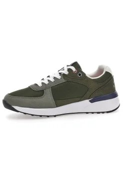 Grüne Sneakers mit Memory Soft Navy MM2281