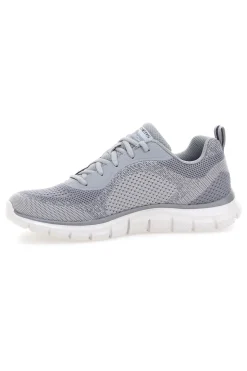 Grüne und schwarze Sneakers mit Memory Foam-Innensohle SKECHERS TRACK GLENDOR