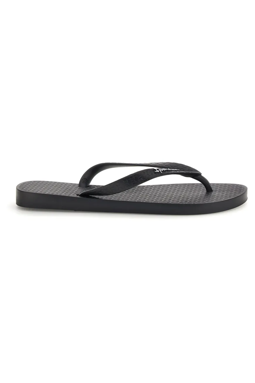 Infradito nere con suola rigata Ipanema IP83305