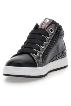 Laura Biagiotti AG1751016511 schwarze Sneakers mit Glitzerdetails