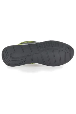 Leone 127 Sneakers in Schwarz und Grün