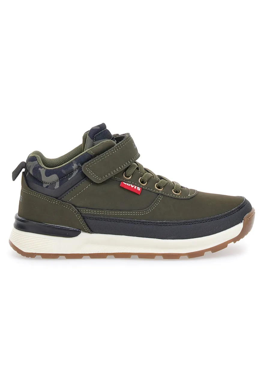 Levi's Ascot Refresh Khaki Mid-Cut Sneakers