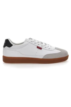 LEVI'S JACKSON weiße Turnschuhe mit Schnürsenkeln