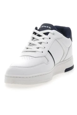 Levi's – Kick SE – Sneaker in Weiß und Marineblau