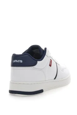 Levi's – Kick SE – Sneaker in Weiß und Marineblau