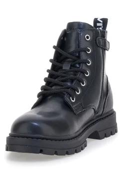 Levi's VPHR0002S schwarze Stiefeletten mit Profilsohle und seitlichem Reißverschluss