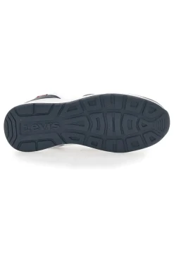 Levi's 011 weiß-blaue Turnschuhe