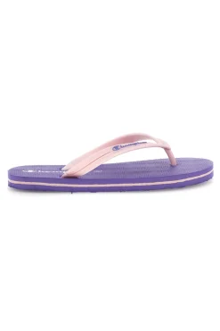 Lila Flip-Flops mit rosa Riemen Champion Big classic evo ii