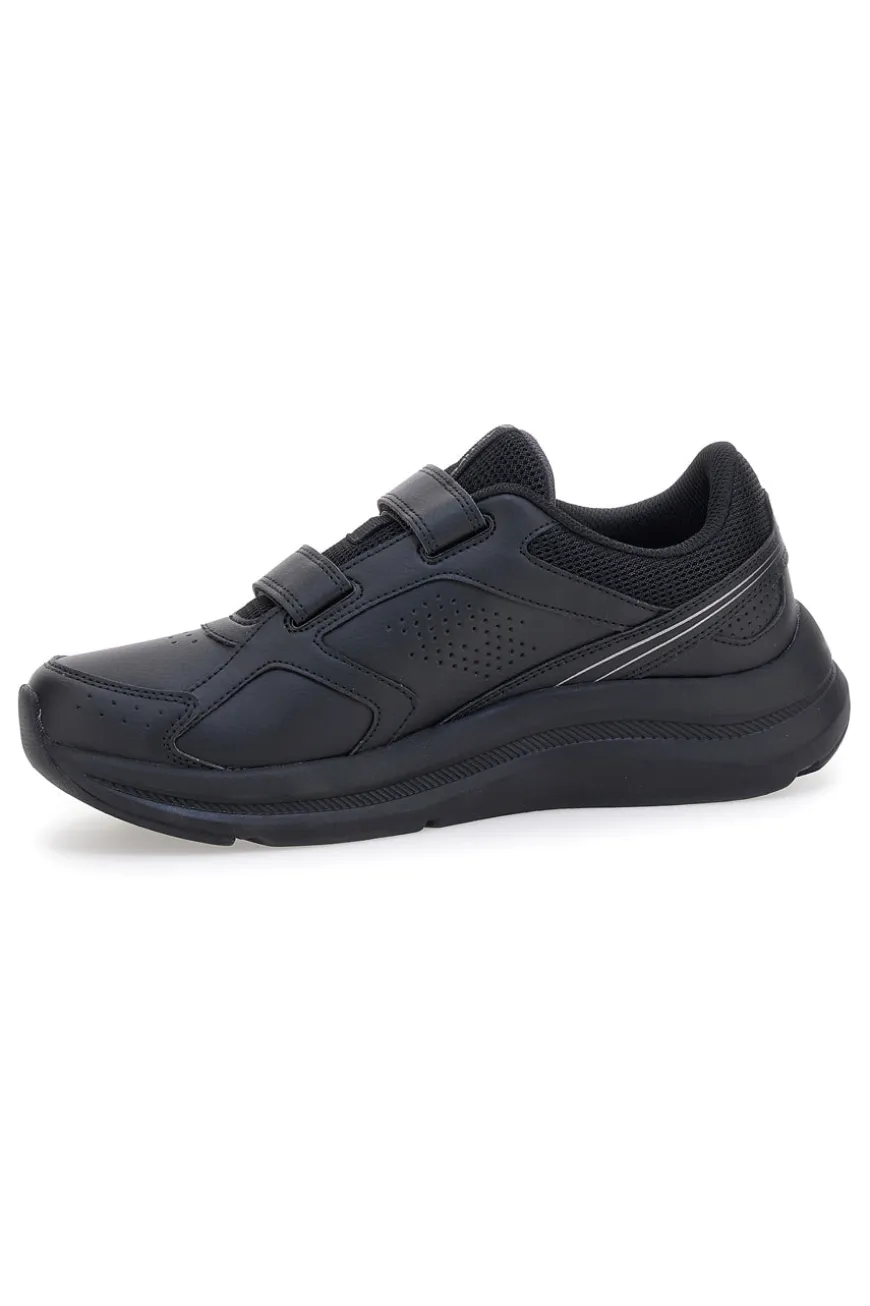 Lotto Speedride 809 II S Schwarze Sportschuhe mit Doppelriemen