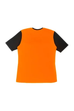 Maglia Maniche Corte Sportiva Arancione e Nera JOMA WINNER