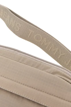 Marsupio beige con logo Tommy jeans 14280