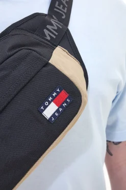 Marsupio con Doppia Cerniera TOMMY DAILY BUMBAG Nero