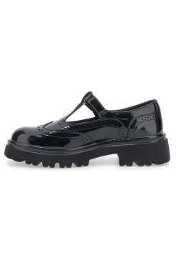 Mary Jane nere in vernice con fondo carrarmato Pittarello Capsule BT251123006