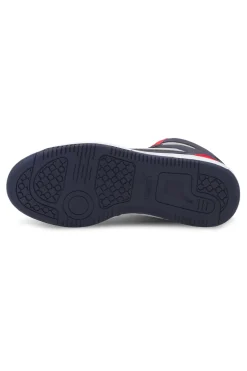Mittelhohe Puma Rebound Layup Sl Jr blaue Turnschuhe