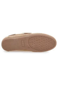 Mocassini beige in pelle con soletta removibile Pittarello Capsule BT261060001A