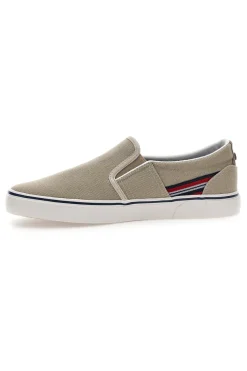Mocassini beige in tessuto Beverly Hills Polo Club Bolton Cvs