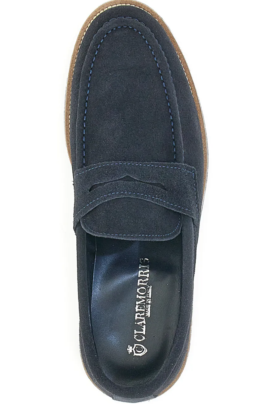 Mocassini Blu Claremorris 115