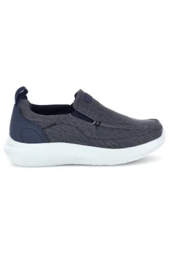 Mocassini blu in tessuto leggero Jerpoint PK6130C
