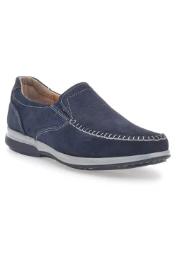 Mocassini Blu In Vera Pelle Mady in Italy Max Dillan 320