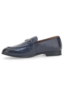 Mocassini Blu Lucidi Solo Soprani 41819
