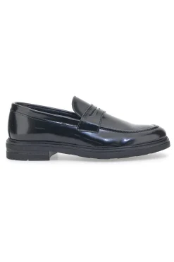 Mocassini Claremorris 204 Nere Vera Pelle
