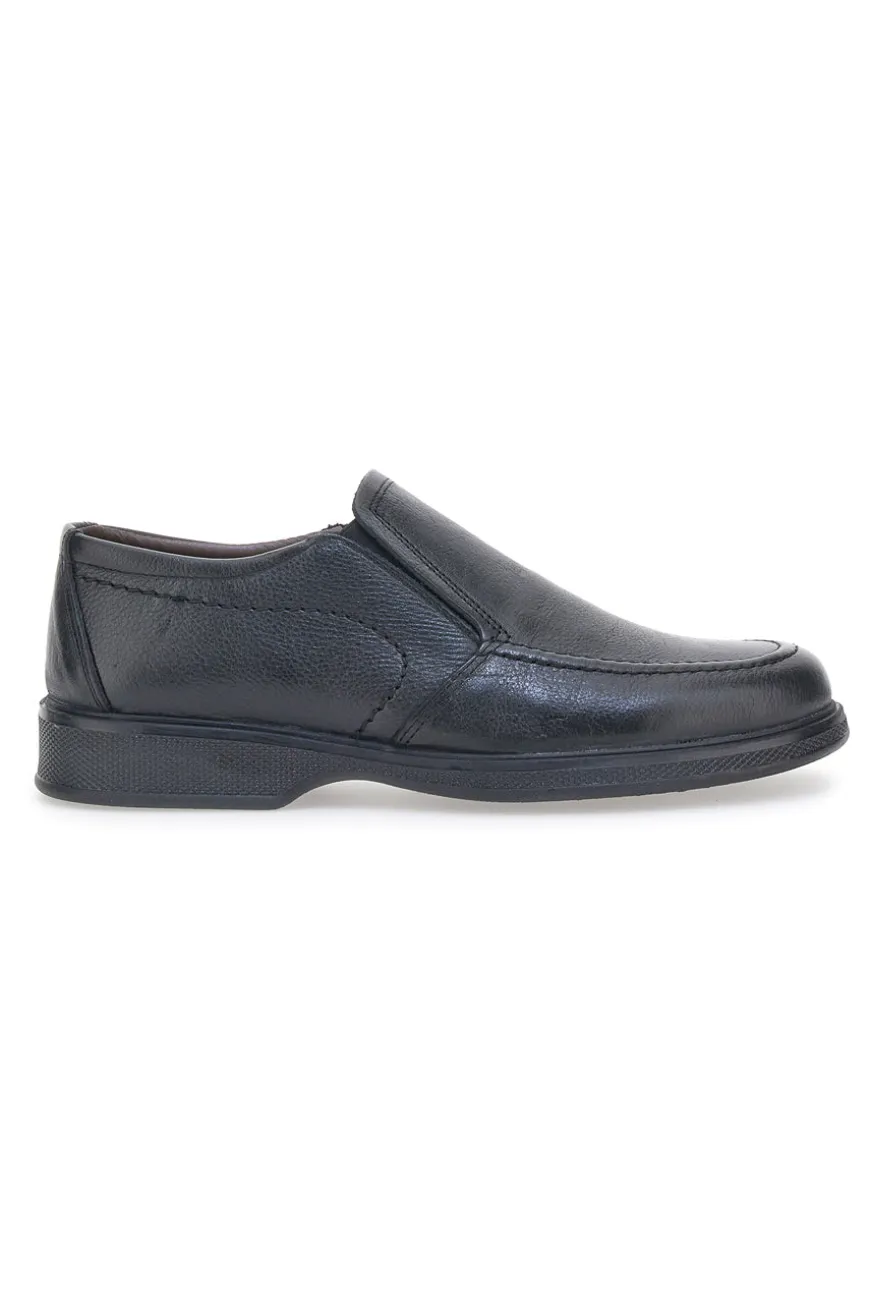 Mocassini in Vera Pelle Marmaduke 03 Neri