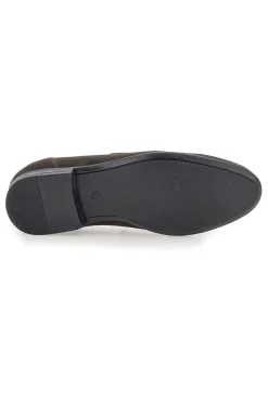 Mocassini marroni in suede Made in Italy Pittarello 070