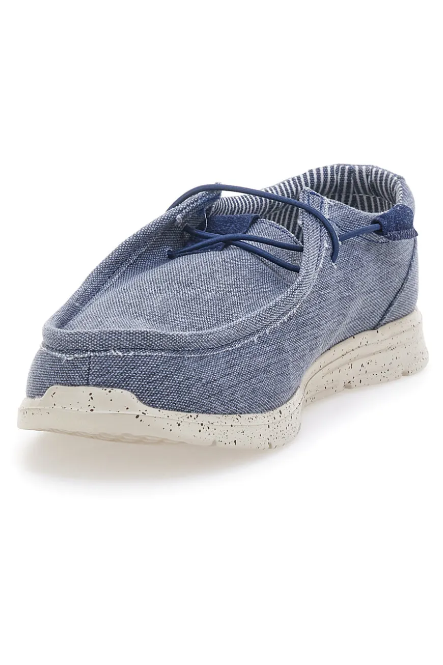 Mocassini Navy con laccio elastico SEVENOAKS PK1147L