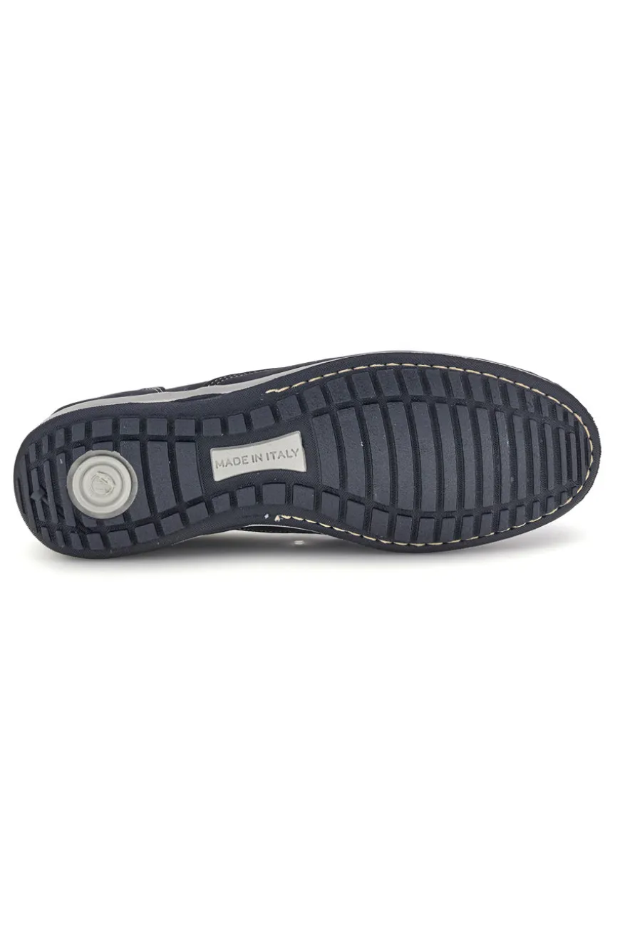 Mocassini navy in vera pelle Jerpoint 320