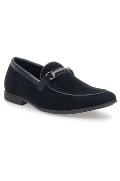 Mocassini neri con morsetto Claremorris 218014A